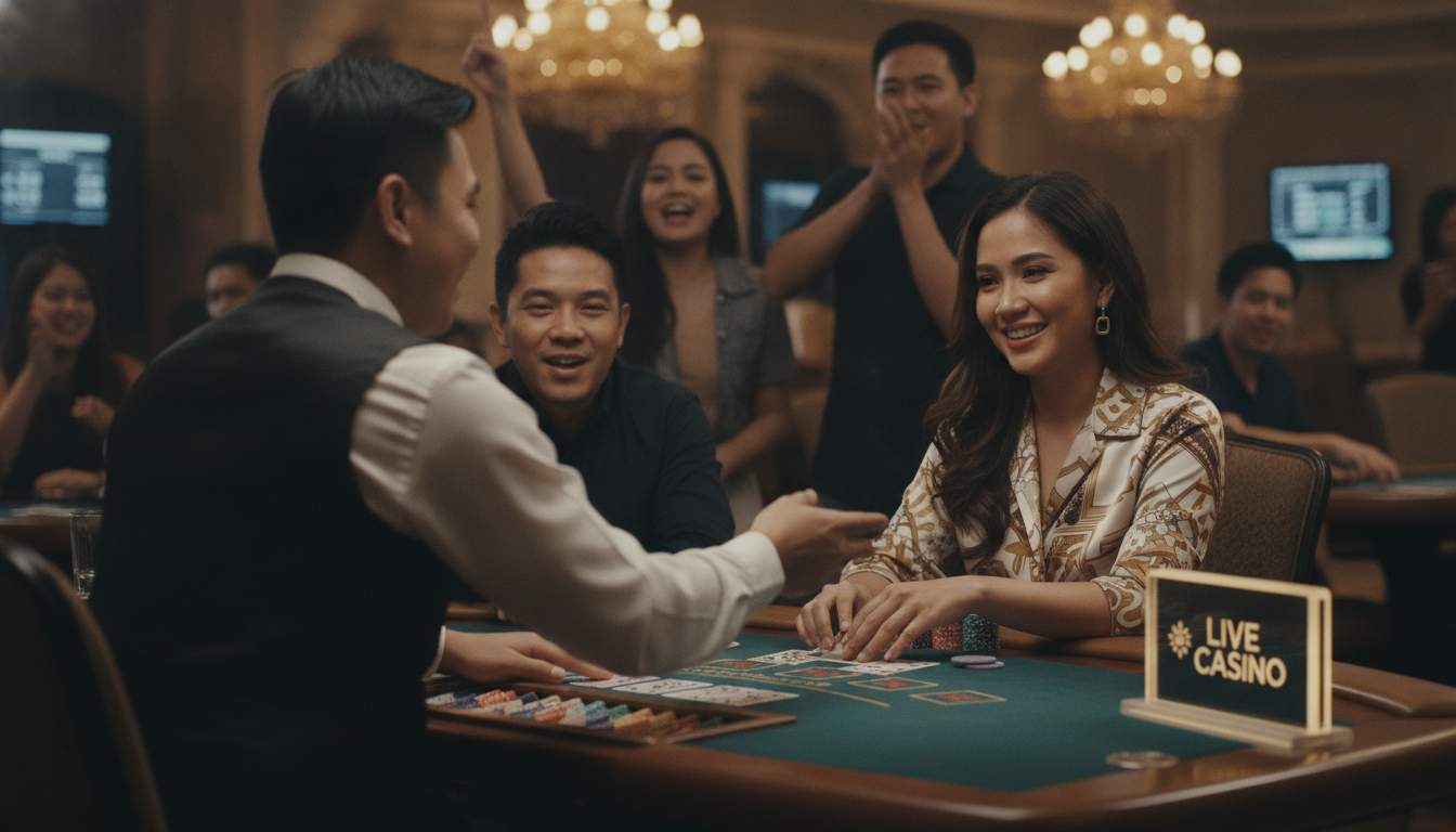 Engaging Live Casino Action Live casino gaming experience